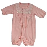 (ファンファン) FUN fun 2way ドレカバ ベビィー トーションレース ピンク 女の子 50 - 60cm 日本製