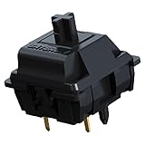 GATERON Oil King オイルキングスイッチ RGB 55g リニア5ピン プレ潤滑 MXメカニカルキーボード用 (35個入りボックス)