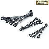 メトリックlong-patternユニバーサル組み合わせレンチ10ピースセット( )