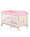 Chipolino Yasmin Play Pen and Crib (Graphite Pink) by Chipolino
