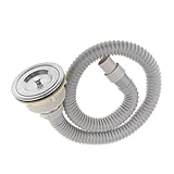 MagiDealステンレススチールサロンヘア洗濯BackwashシャンプーボウルサロンSink StrainerリムーバブルDeep Waste Basket withプラスチックパイプ #A 057