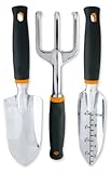 Fiskars 3 Piece Softouch Garden Tool Set (7067) [並行輸入品]