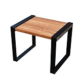 インドネシア産 アイアンサイドチェア 50×40cm 組立て不要