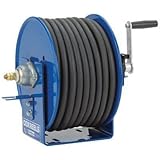 Coxreels 112WCL-6-10 Welding Hand Crank Cable Reel: #1/0 Cable gauge, 100' cable capacity, less cabl