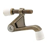 Prime-Line Products U 9027 90-Degree Hinge Pin Type Door Stop Antique Brass Plated [並行輸入品]