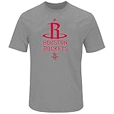 NBA Houston Rockets子供ユニセックスNBA YouthヘザーClub Tee、L、heathergrey