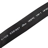 熱収縮性管3が9.8フィート・メーターで測る10mmの黒いポリオレフィン絶縁