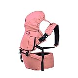 miyare(ミヤレ)　抱っこ紐 　スリング　 ベビースリング　子守帯　腰ベルト抱っこ紐　出産祝い おしゃれな抱っこ紐 簡単な抱っこ紐 使いやすい抱っこ紐 (ピンク)