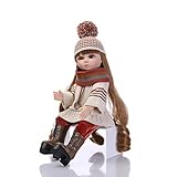 ハンドメイドセーターアクションフィギュアボールジョイント人形BathベビードレスUp Wig人形
