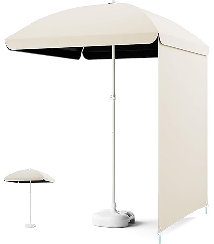 Amazon.co.jp: DEWEL パラソル ガーデンパラソル 風に強い UVカット