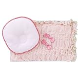 西川産業 SWEET DREAMING BABY GIFT(ゆるぴたガーゼケット/ドーナツ枕) ピンク LLC5001939-P YP3060