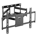 GLWIXY テレビ壁掛け金具 37-85インチ フルモーション式 LCD/LED/OLED液晶テレビ対応 耐荷重61kg VESA600x400mm テレビアーム 前後＆左右&上下多角度調節 tv壁掛け金具