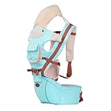 [ドリーマー]　3wayベビースリング　抱っこひも　ヒップシート付き　ベビーキャリア　おんぶ紐　臀部シート　赤ちゃん　頭当て　首/脊柱保護　オールシーズン着用できる　負担軽減　パパも　幼児　新生児　プ