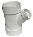 Canplas 192328L PVC DWV Y Long 4 x 4 x 2-Inch, White [並行輸入品]