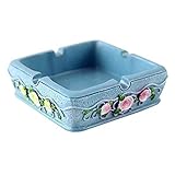 CXQ ヨーロッパのレトロクリエイティブホームガーデンスタイルスクエア樹脂灰皿ホームアクセサリー