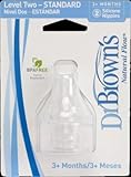 Dr. Brown's Natural Flow Level 2 Standard Nipple - 6 Count by Dr. Brown's