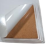 コルクシート粘着剤で24 x 36 in – 5点セット 1/2 Inch Thick