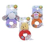 Disney Winnie The Pooh Morning Ring Rattle - RANDOM by Posh Paws [並行輸入品]