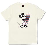 ベビードール ディズニー ミッキーサーフTシャツ 男女兼用 DISNEY Collection L ホワイト