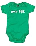 (アクシオ　ミルク) Accio Milk, プリント　ベビースーツ - グリーン/白 12-18 ヶ月
