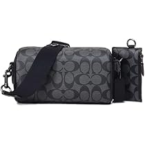 Amazon.co.jp: コーチ バッグ COACH コーティングキャンバス レザー  