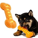 HOLYCAT 犬 おもちゃ 噛む 音の出るおもちゃ 犬 おもちゃ 長持ち 壊れない 壊れにくい 頑丈で破れにくい 犬 かむ おもちゃ 洗いやすい 噛んで遊ぶ ストレス解消 凸点ある 犬 デンタルケア 歯ぎしりおもちゃ口ケア 歯磨き 運動不足解消 分離不安や孤独感解消 耐久性 犬に適用 ゴムおもちゃ お誕生日プレゼント オレンジ