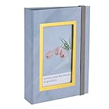 ナカバヤシ チェキ用ポケットアルバム 溶着式/カード・チェキ判・1段ポケット ブルー A-CK-201-B