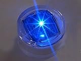 Miwoluna LEDライト 夜間 自動点灯 ソーラー 太陽光 充電式 置くだけ インテリア ( ブルー , 1)