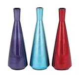 Plutus Brands Seamlessly Molded Ceramic Assorted Vase, Set of 3 [並行輸入品]