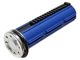 電動ガン メカボックス Ver2,3用 ピストン＆ピストンヘッド 炭素鋼 歯15枚 メタル/プデュポンポリマー製 SHS-253