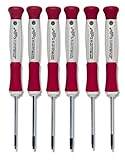 Xcelite XPTX600 Precision Chromium Molybdenum Steel Torx ESD Screwdriver Set, With Case, 6-Piece [並行