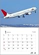 JAL「FLEET」 (普通判)2010年 カレンダー