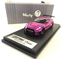 ミニカー LIBERTY WALK LB-WORKS 1/64 フラッシュピンク GTR香港限定商品 LBPERFORMANCE リバティーウォーク LB-WORKS