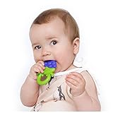 Nuby Fruity Chews Ring Teethers, 3 Months Plus [並行輸入品]