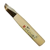 にんにく 根の切り落とし 皮削ぎ にんにく包丁 大 下から引いて切る No.802 刃長サイズ 53 mm 全長サイズ 172 mm 吉岡刃物 三冨D