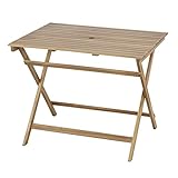 バイロン 折りたたみテーブル [W90 x D70 x H72cm] DIY・工具 ガーデニング ガーデンファニチャー ガーデン用テーブル