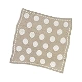 [ベアフットドリームス] BAREFOOT DREAMS #531 コージーチックドリームレシービングブランケット STN/WHT-CIRCLES [並行輸入品]
