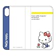 グルマンディーズ iPhone X (5.8インチ)ケース フリップカバー サンリオキャラクターズ ハローキティ/Aタイプ san-763kta