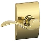 Schlage Lock Company Ingersoll Rand F10ACC505CEN Birmingham Passage Door Lever Set with The Decorati
