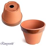 KANEYOSHI 鉢 陶器 植木鉢 ダ温鉢深 8号