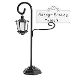 Loriajpフォトカード ホルダー クリップ 予約カード クリエイティブな街灯 メモスタンド