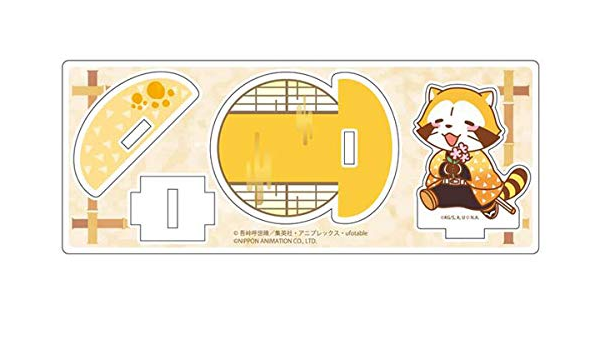 Amazon 鬼滅の刃 あらいぐまラスカル スイングアクリルスタンド 我妻善逸 ラスカルｖｅｒ アニメ 萌えグッズ 通販