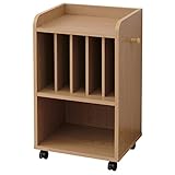 山善(YAMAZEN) おかたづけラック(ゆったり ロータイプ) ライトブラウン CJR-7040C(LBR)