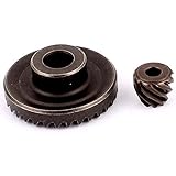 DealMux Electric Power Tool Angle Grinder Spiral Bevel Gear Ring Pinion Set