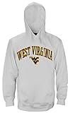 West Virginia Mountaineers NCAAメンズフリースパーカー – ホワイト( Medium )