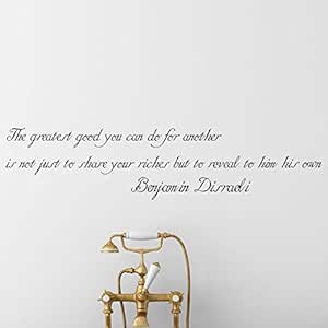 Amazon 英語 名言 一言 ステッカー専門店 Size 30cm 50cm ブラック Wallsticker S Series ウォールステッカー