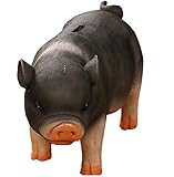 クリエイティブシミュレーション樹脂Pigコインお金貯金箱BITRTHDAY Gift Toy for Kids Children 10 " x6 " x4.3 "