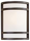 Minka Lavery 9801-143 1 Light Outdoor Pocket Lantern, Oil Rubbed Bronze Finish [並行輸入品]