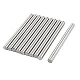 uxcell 超硬バー　ロード　回すピース　高速度　鋼　HSS　ラウンド　 8mmx100mm　10個