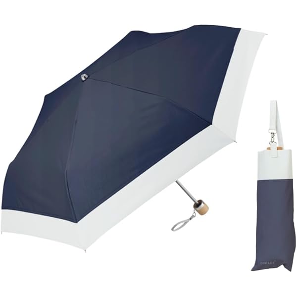 Amazon.co.jp: -40℃遮熱効果 COKAGE+ 日傘 折りたたみ 2段 ワンタッチ
